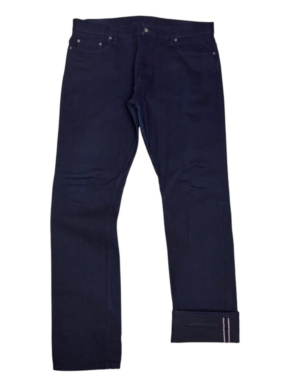3 SIXTEEN Selvedge Japanese Denim Raw Luxury Dark Wash Straight Jeans Mens 38x36
